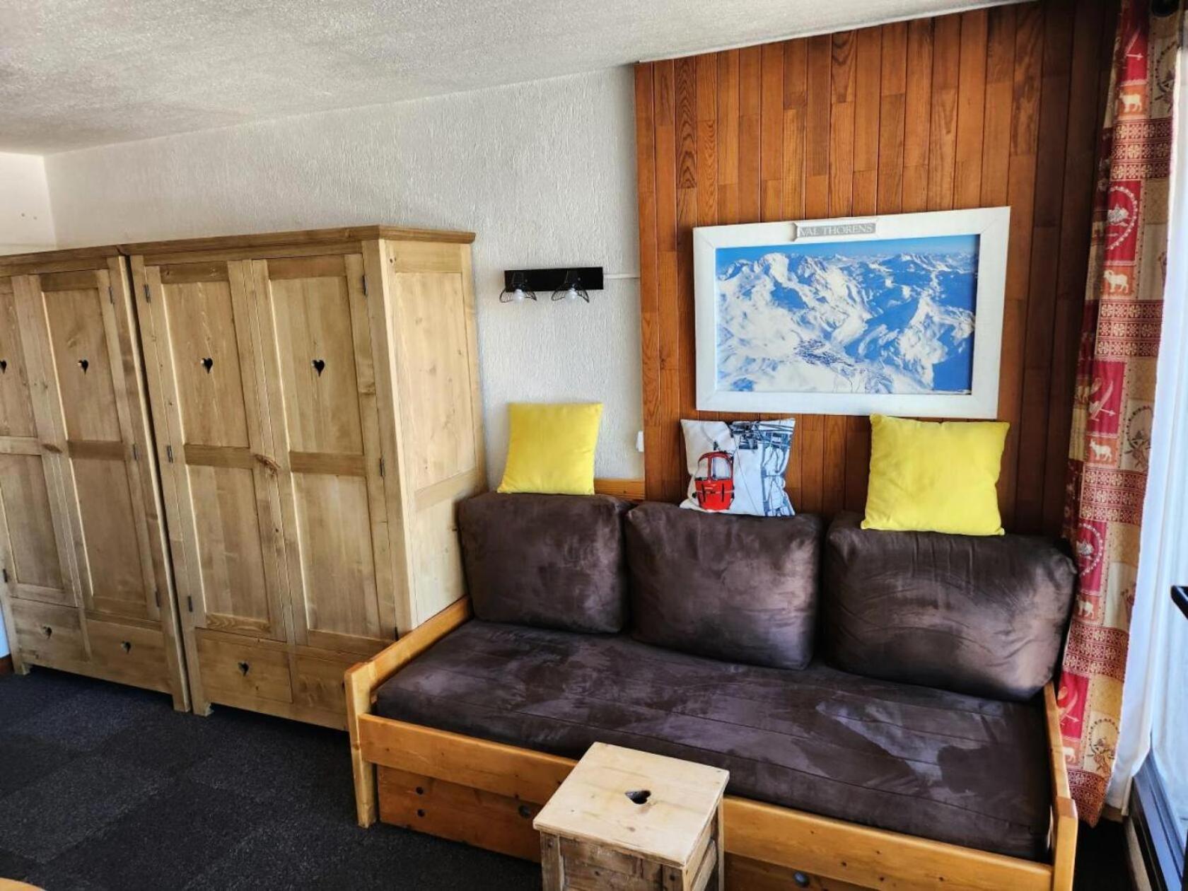 Appartement Glaciers - Location: Pour 4 Personnes Avec Balcon Sud Ouest Dans Un Quartier Jeune Et Anime Mae-9085 Val Thorens