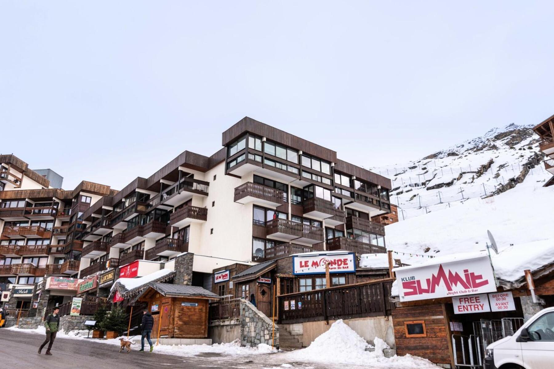 Glaciers - Location: Pour 4 Personnes Avec Balcon Sud Ouest Dans Un Quartier Jeune Et Anime Mae-9085 Val Thorens
